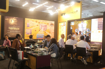 印度美容展COSMO TECH EXPO展會(huì)現(xiàn)場(chǎng)