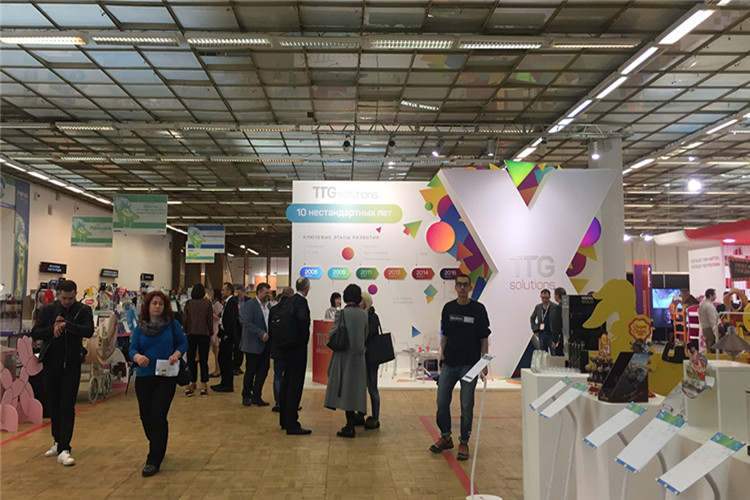 俄羅斯商超展REKLAMA展會現(xiàn)場